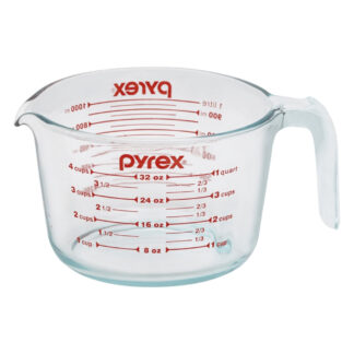 Pyrex® 6001076 Glass 1L Measuring Cup - Clear