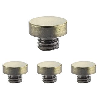 Emtek 97323 Solid Brass Button Tip For 3-1/2" x 3-1/2" Solid Brass Heavy Duty Hinges