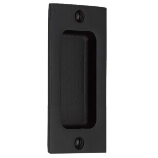 Emtek 220404 Rustic Modern Rectangular 4" Flush Pull