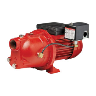 Red Lion 97080502 1/2 hp 148ft Max Head 1-1/4" x 1" Connection Shallow Well Jet Pump