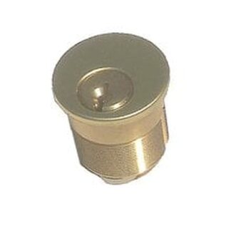 Emtek THRDCY1375 Threaded Mortise Cylinder with Cap 1-3/8" Length