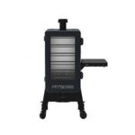Pit Boss 11114 Vertical Electric Smoker, Cast Iron Cooking Surface, Steel, Black
