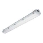 Metalux APVT-S Selectable Vaportite Series 4APVTLD-SL3C3 Vapor Strip Light Fixture, 120/277 V, 46 W, LED Lamp, White