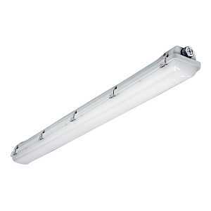 Metalux APVT-S Selectable Vaportite Series 4APVTLD-SL3C3 Vapor Strip Light Fixture, 120/277 V, 46 W, LED Lamp, White