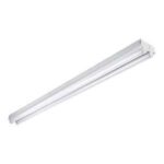 Metalux ST Series 4ST2L40SC3 Strip Light, 120/277 V, 40 W, LED Lamp, 9300 Lumens, 5000 K Color Temp