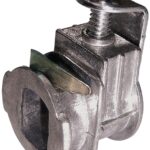 Tradeselect NMS075 One Screw Saddle Connector, 3/4 in, Zinc