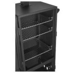 Dyna-Glo DGY784BDP Vertical Gas Smoker, Iron Cooking Surface, Liquid Propane, 15,000 Btu BTU, Steel, Black