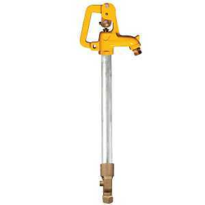 Boshart YHBR-06 Yard Hydrant, 105 in OAL, 3/4 in Inlet, FPT Inlet, 3/4 in Outlet, GHT Outlet, 52 gpm, 125 psi Pressure