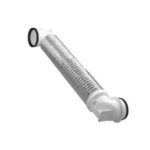 Imperial VT0849-A Flexible Dryer Duct and Elbows Quick-Fit Connector, 2 ft OAL, Aluminum, Silver