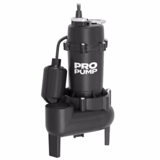 PROPUMP SW05001T 1/2 hp 18ft Max Head 2" Outlet 1-Phase Cast Iron Sewage Pump