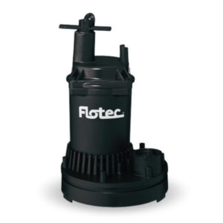 Flotec FP0S1250X-08 1/6 hp Water Removal Utility Pump - Black