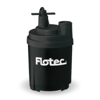 Flotec FP0S1600X 1/4 hp Submersible Water Removal Utility Pump - Black