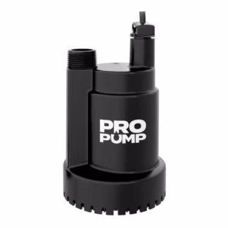 PROPUMP UT02501 1/4 hp 28ft Max Head 1" Outlet Compact Utility Pump