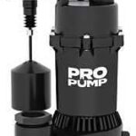 PROPUMP SBI250SV Sump Pump, 1-Phase, 6 A, 115 V, 1/3 hp, 1-1/2 in Outlet, 25 ft Max Head, 3960 gph
