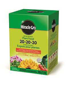 Miracle-Gro 1150606 Plant Food, 680 g, Granular, 20-20-20 N-P-K Ratio