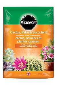 Miracle-Gro 73018010 Succulent Potting Mix, Solid, 8.8 L Bag