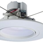 Halo RA56LS9FSD2W1EWH Light Trim, 8.8 W, 120 V, LED Lamp, White