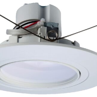 Halo RA56LS9FSD2W1EWH Light Trim, 8.8 W, 120 V, LED Lamp, White