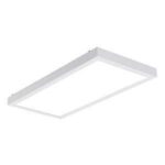 Metalux MMS Series 12MMS-L3C5-UNV Panel Light, 120/277 V, 32 W, LED Lamp, 3136 Lumens, 5000 K Color Temp, Steel Fixture