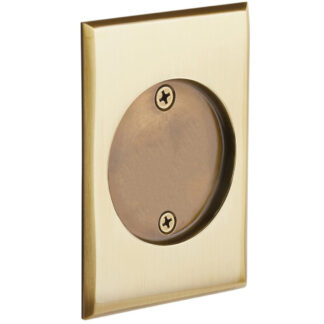 Emtek 2016 2 1/2" x 3 1/2" Rectangular Dummy Pocket Door Tubular Lock