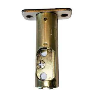 Emtek LC4-DBLCH237R 2-3/8" Backset Radius Deadbolt Latch