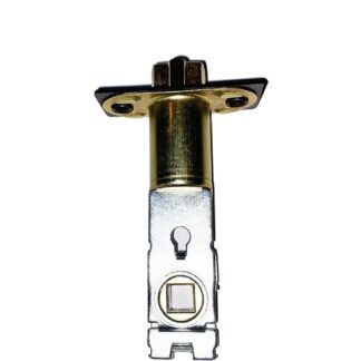 Emtek LC4-DLB275R 2-3/4" Backset Radius Key in Latch