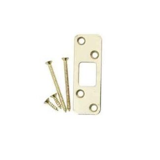Emtek 83223 Standard Squared Deadbolt Strike Plate