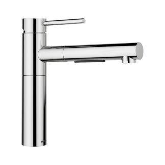 Blanco 527558 Alta II Low Arc Pull-Out Dual-Spray Kitchen Faucet - Chrome