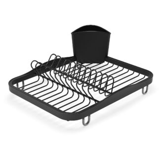 Umbra 330065-040 Sinkin Counter Top Dish Rack - Black