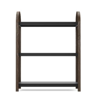 Umbra 1016838-048 Bellwood Three Tier Shelf - Black & Walnut