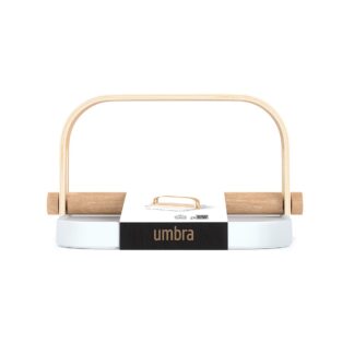 Umbra 1022631-668 Napkin Holder - White & Natural