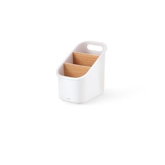 Umbra 1022632-668 Bellwood Utensil Holder - White & Natural