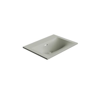 Stonetouch 24" Neve Mineralsolid Vanity Top - Grey Matte