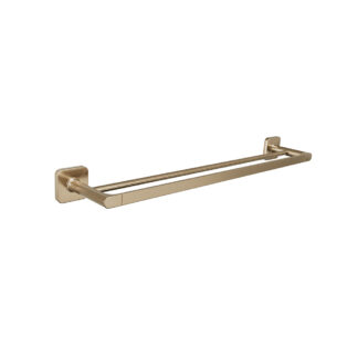 ICO V71189 Vapor 24" Double Towel Bar - PVD Brushed Bronze