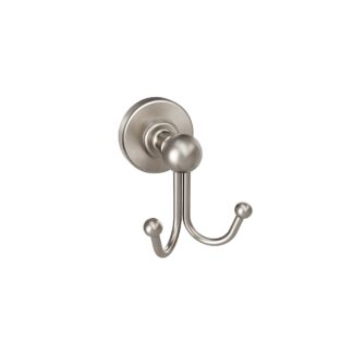 ICO V68224 Ember Double Towel Hook - Brushed Nickel