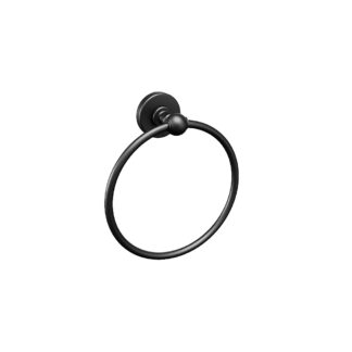 ICO V68315 Ember Towel Ring - Matte Black