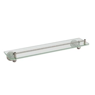 ICO V68764 Ember Glass Shelf - Brushed Nickel