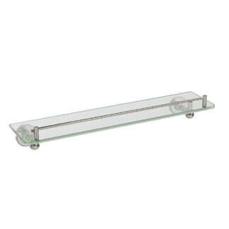 ICO V68766 Ember Glass Shelf - Polished Nickel