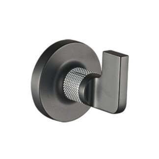 ICO V69210.35 Blaze Towel Hook - Chrome/Matte Black
