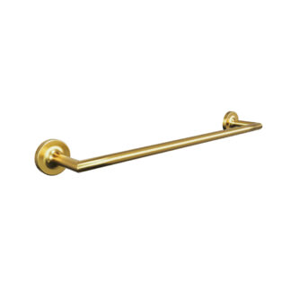 ICO V70148 Glow 18" Towel Bar - PVD Brushed Gold