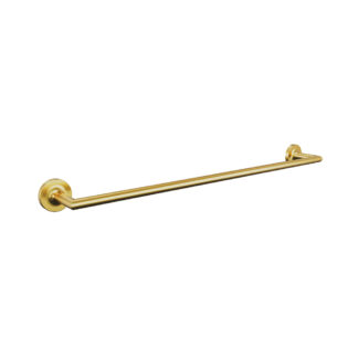 ICO V70158 Glow 24" Towel Bar - PVD Brushed Gold