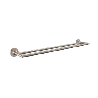 ICO V70184 Glow 24" Double Towel Bar - Brushed Nickel
