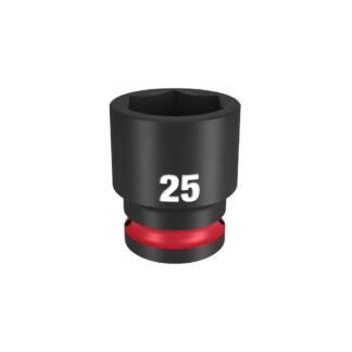 Milwaukee 49-66-6257 SHOCKWAVE™ Impact Duty 1/2" Drive 25mm Standard 6 Point Socket