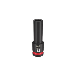 Milwaukee 49-66-6273 SHOCKWAVE Impact Duty 1/2" Drive 12mm 6 Point Socket