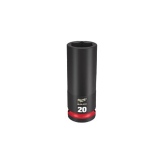 Milwaukee 49-66-6281 SHOCKWAVE™ Impact Duty 1/2" Drive 20MM Deep 6 Point Socket