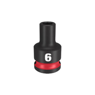 Milwaukee 49-66-6130 SHOCKWAVE Impact Duty™ 3/8"Drive 6MM Standard 6 Point Socket