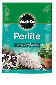Miracle-Gro 74278300 Perlite, 8 qt Bag