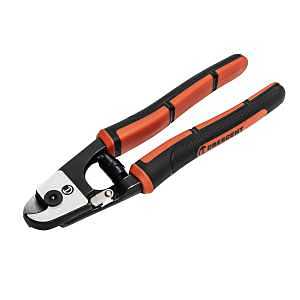 Crescent CT0690WRC Wire Rope and Cable Cutter, 1/4 in Soft Wire, 3/16 in Hard Wire Cutting Capacity, 8-1/4 in OAL