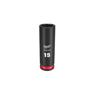 Milwaukee 49-66-6157 SHOCKWAVE Impact Duty™ 3/8"Drive 15MM Deep 6 Point Socket