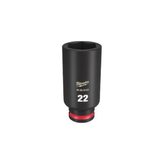 Milwaukee 49-66-6163 SHOCKWAVE Impact Duty™ 3/8"Drive 22MM Deep 6 Point Socket
